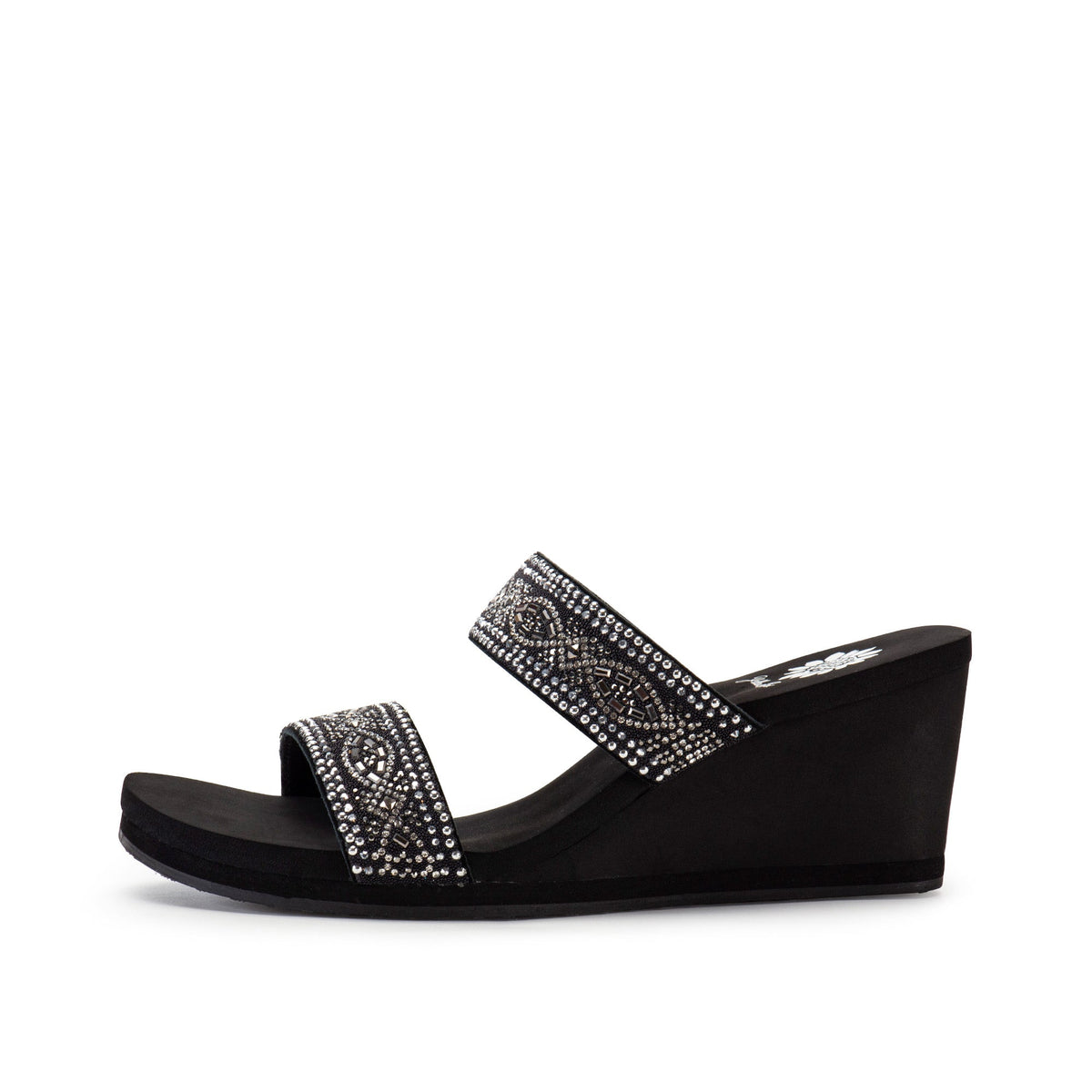 Yellow Box Footwear New | Sublime Wedge Sandal - Black