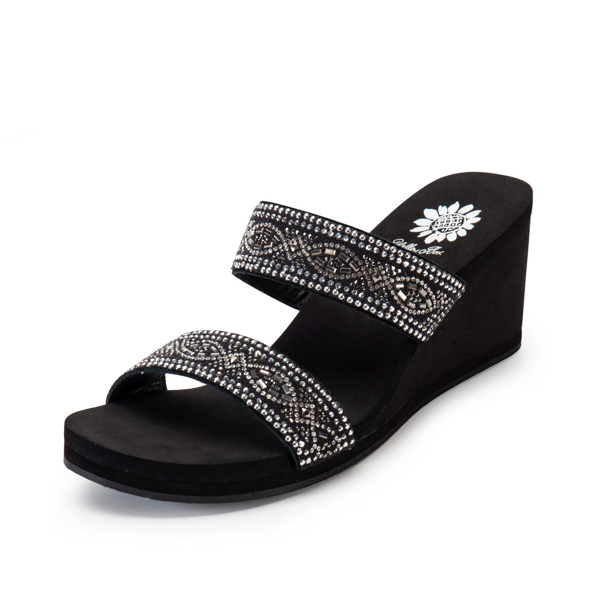 Yellow Box Footwear New | Sublime Wedge Sandal - Black