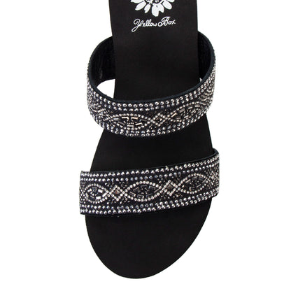 Yellow Box Footwear New | Sublime Wedge Sandal - Black