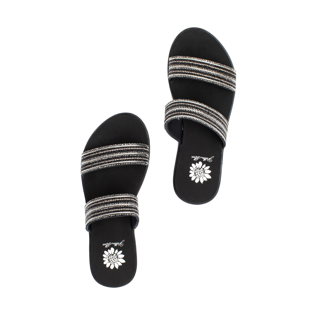 Yellow Box Footwear Sale | Dinda Slide Sandal - Black