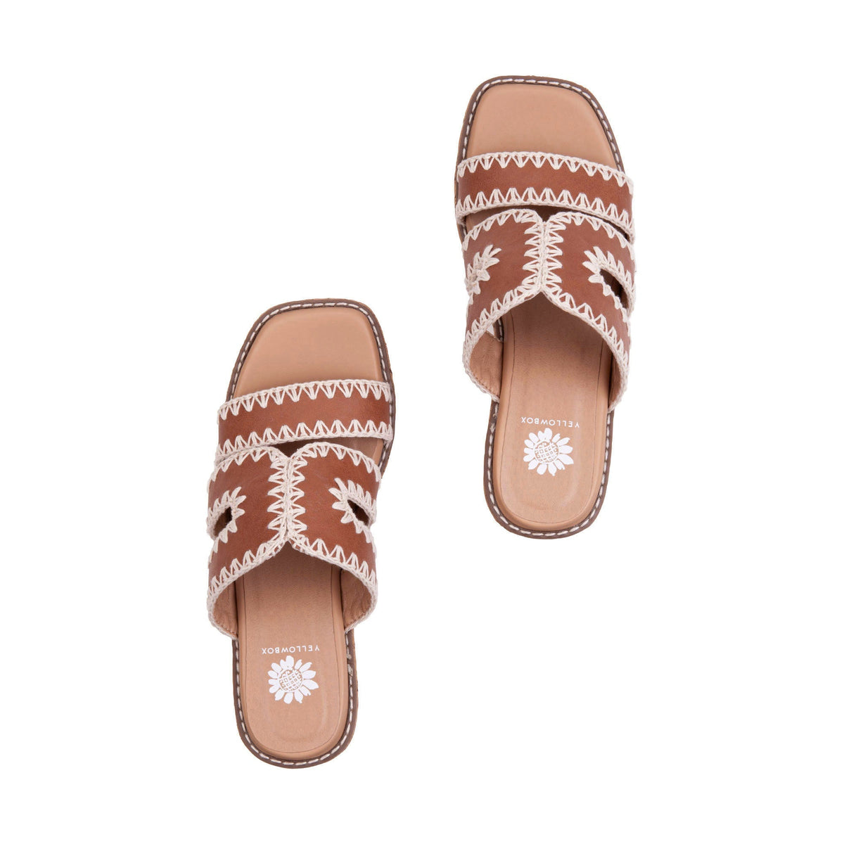 Yellow Box Footwear Sale | Tracie Cork Wedge Sandal - Tan