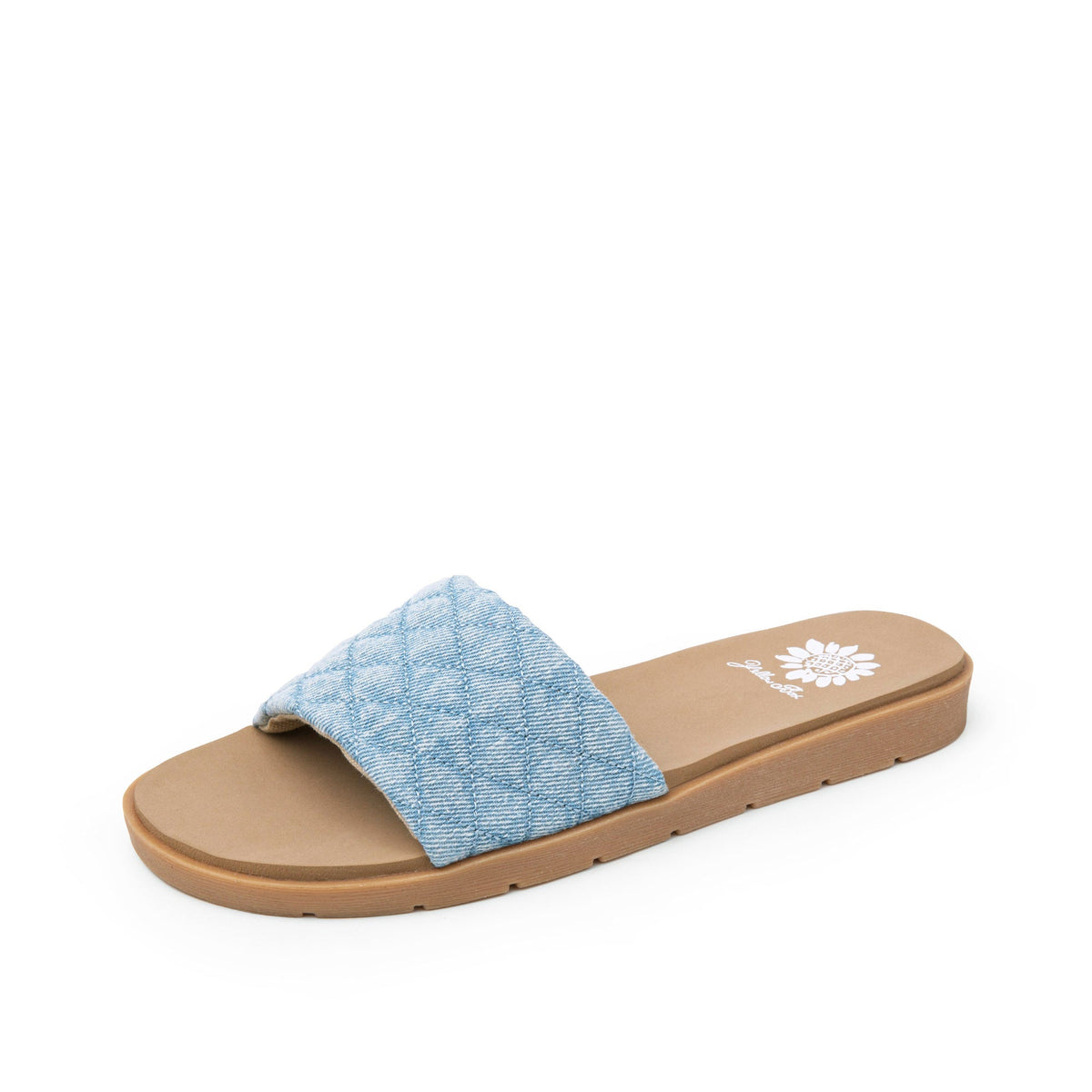 Yellow Box Footwear Latest | Fitzy Slide Sandal - Light Denim