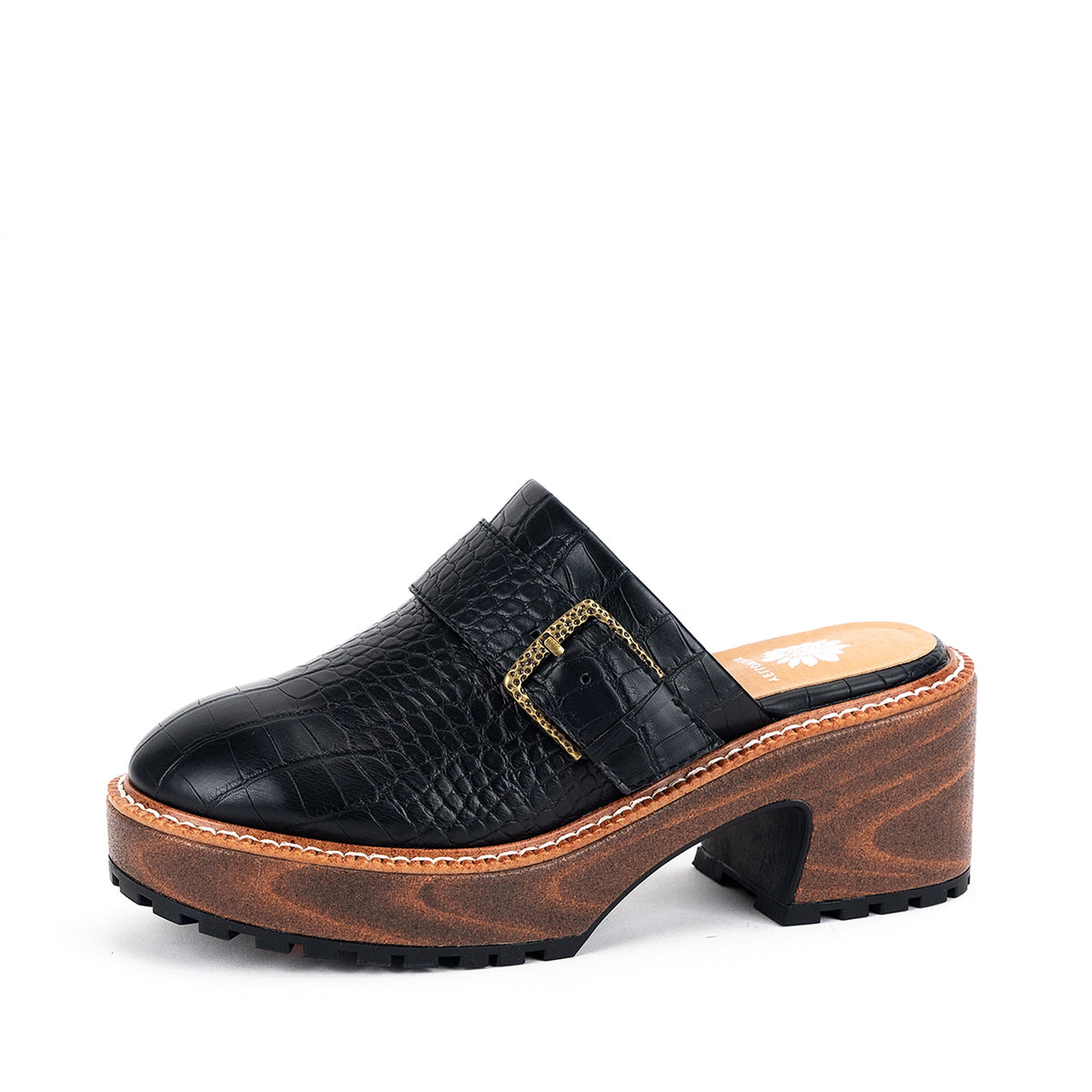 Yellow Box Footwear Hot Sale | Barker Platform Clog - Black
