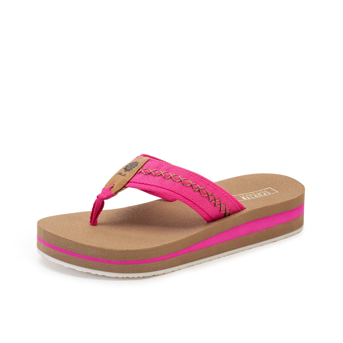 Yellow Box Footwear Sale | Malibu Flatform Sandal - Fuchsia