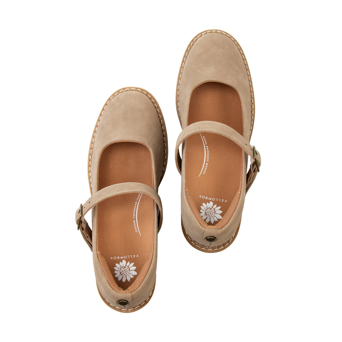 Yellow Box Footwear Deals | Bedford Heeled Mary Jane - Taupe
