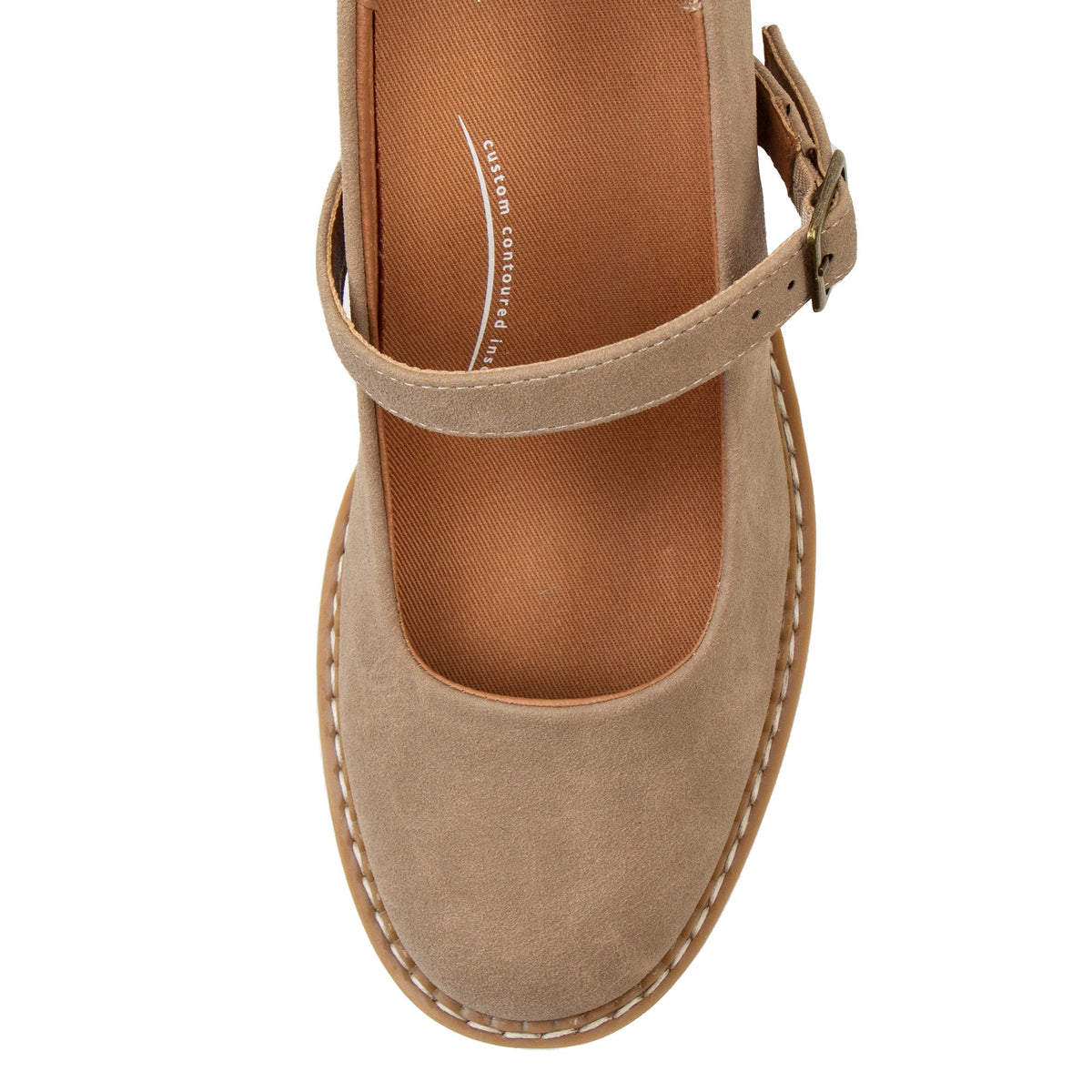 Yellow Box Footwear Deals | Bedford Heeled Mary Jane - Taupe