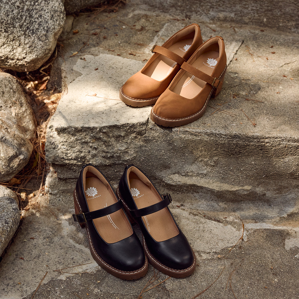 Yellow Box Footwear Deals | Bedford Heeled Mary Jane - Taupe
