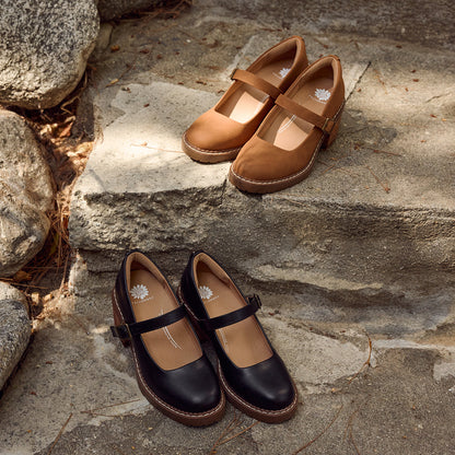 Yellow Box Footwear Deals | Bedford Heeled Mary Jane - Taupe