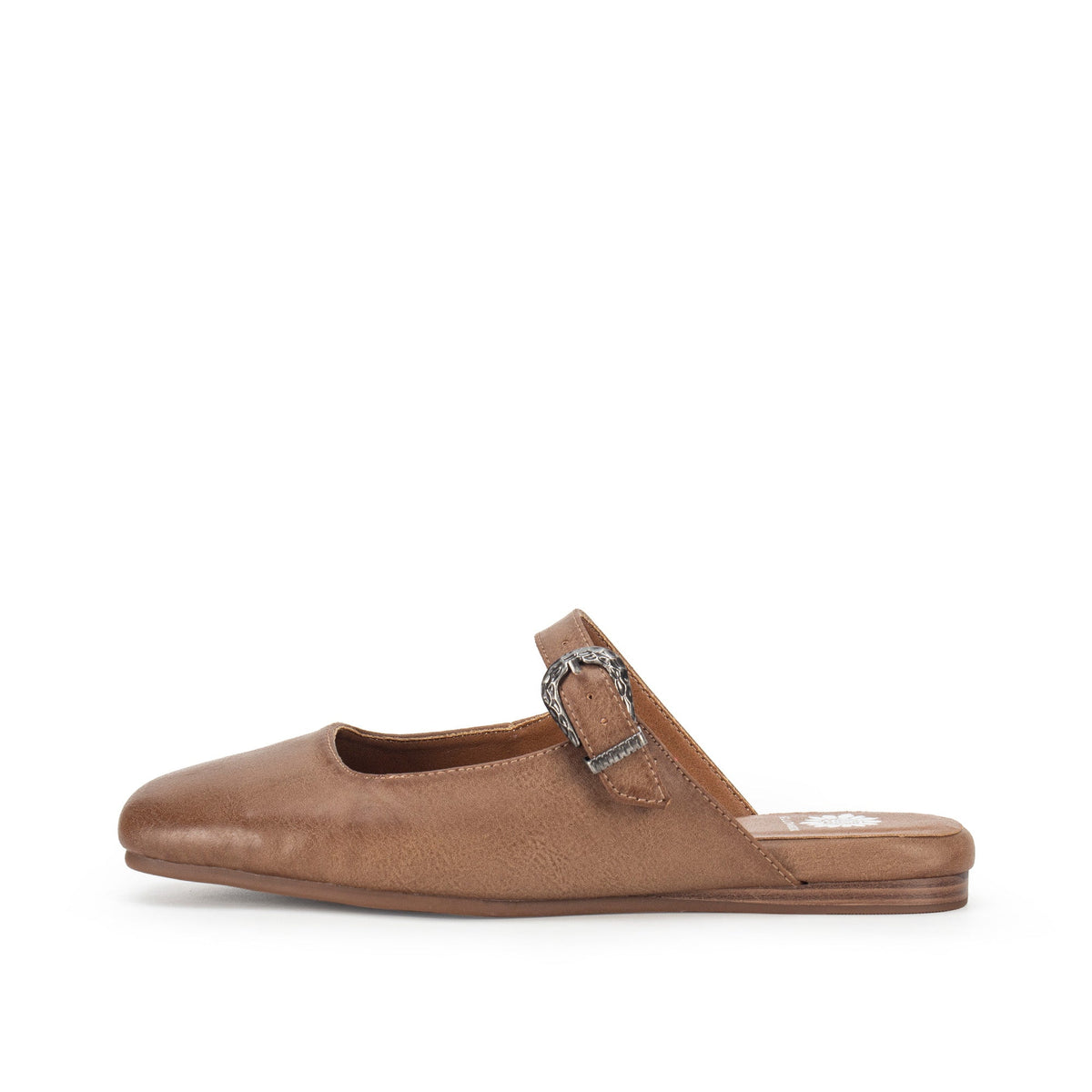 Yellow Box Footwear New | Calabar Mary-Jane Mule - Taupe