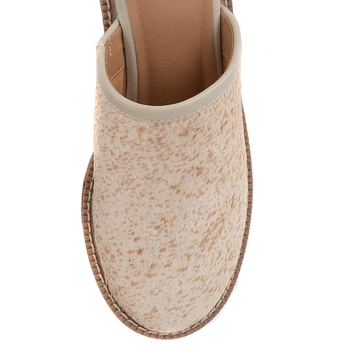 Yellow Box Footwear Quality | Baylor Platform Clog - Bone