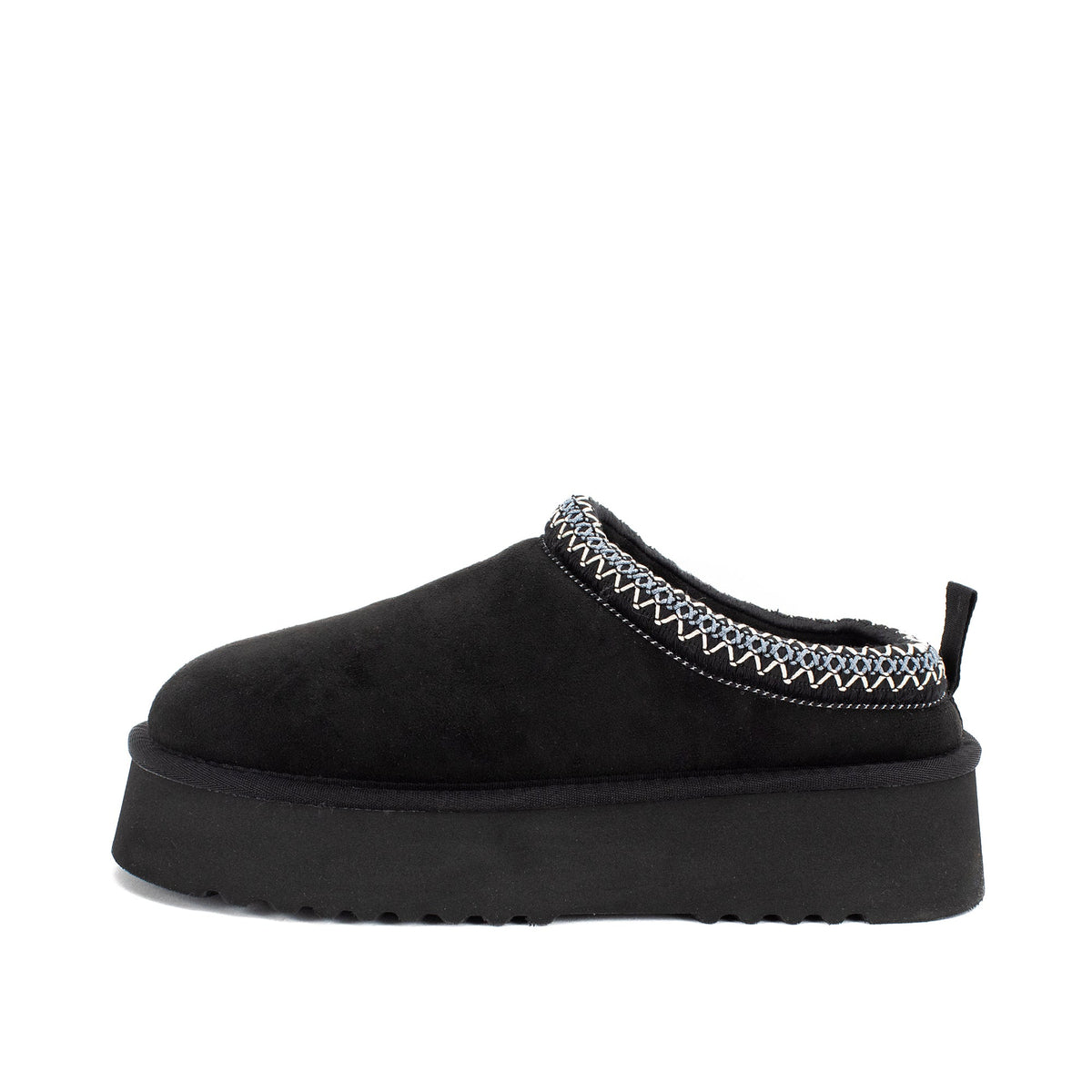Yellow Box Footwear Deals | Hardy Flatform Slipper - Black