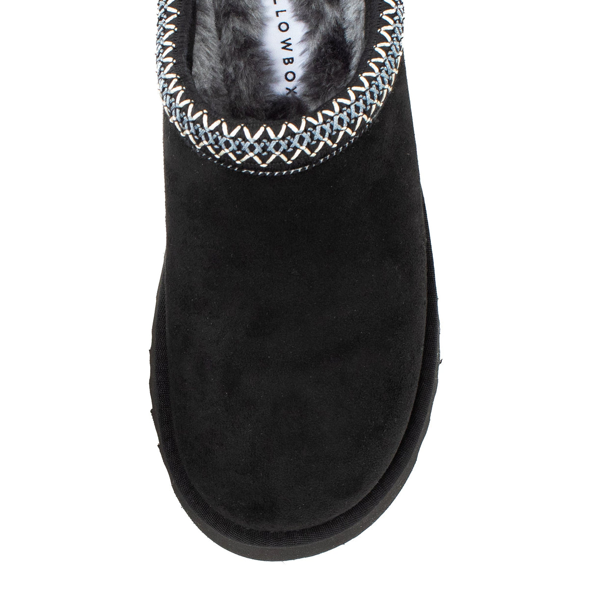 Yellow Box Footwear Deals | Hardy Flatform Slipper - Black