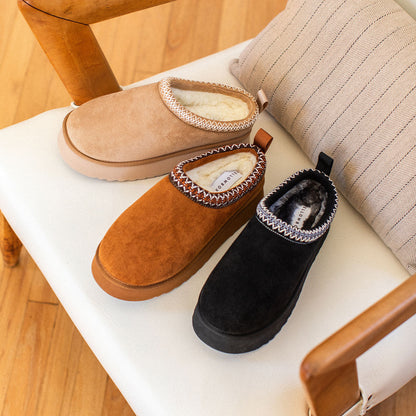 Yellow Box Footwear Deals | Hardy Flatform Slipper - Black