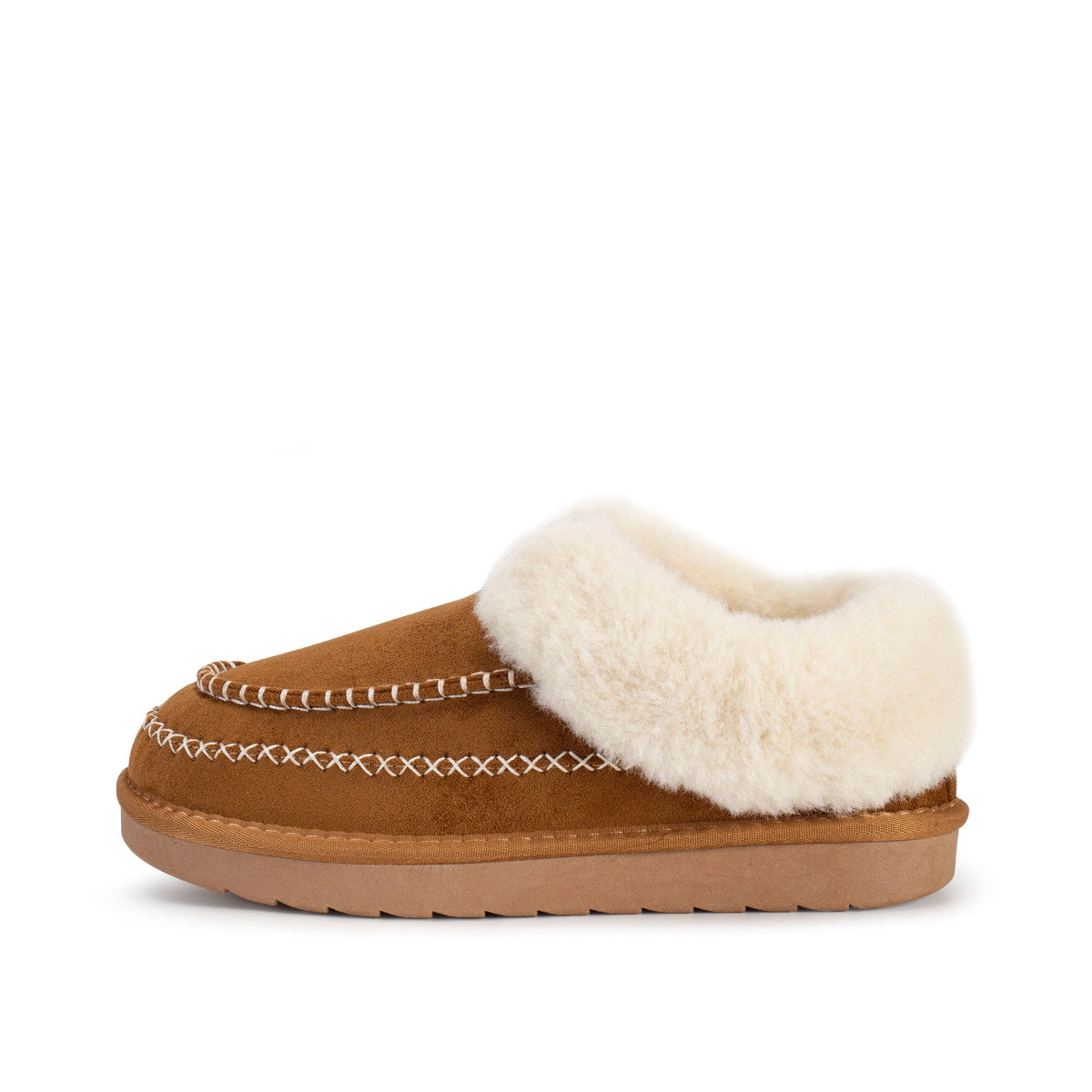 Yellow Box Footwear Premium | Maggie Slipper - Chestnut