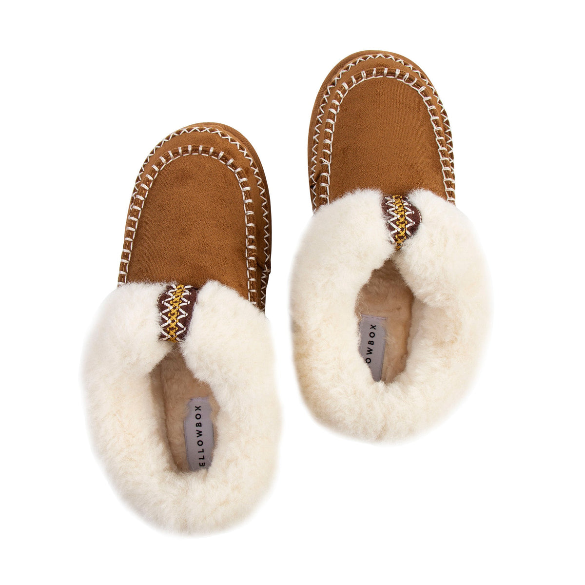 Yellow Box Footwear Premium | Maggie Slipper - Chestnut