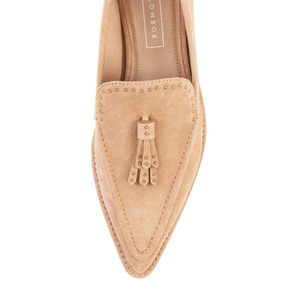 Yellow Box Footwear Best Seller | Refine Loafer - Dark Taupe