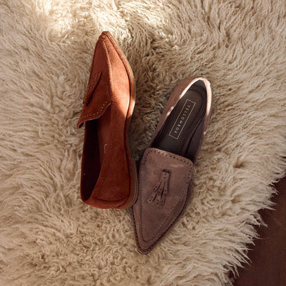 Yellow Box Footwear Best Seller | Refine Loafer - Dark Taupe