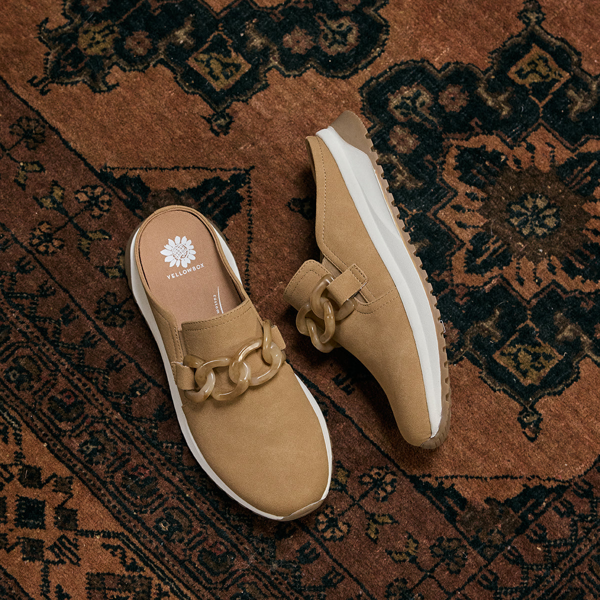 Yellow Box Footwear Essential | Rumba Sneaker Mule - Almond