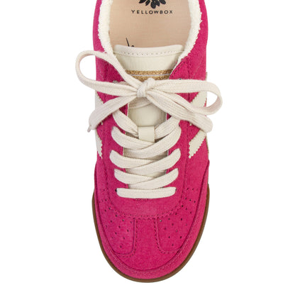 Yellow Box Footwear Discount | Neevan Lace-Up Sneaker - Fuchsia