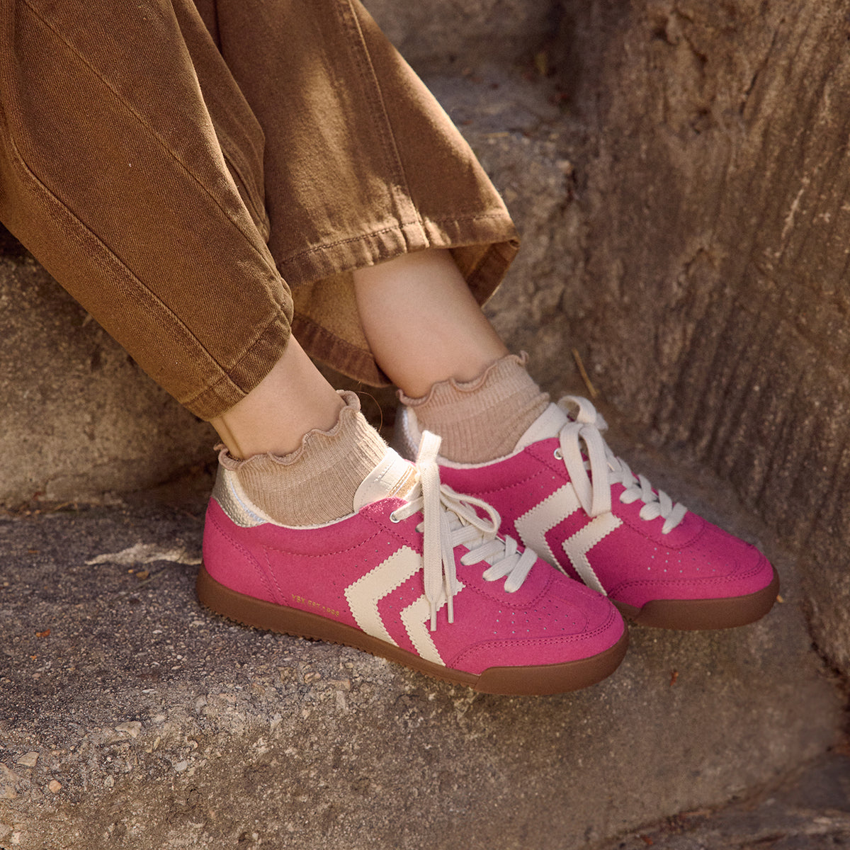 Yellow Box Footwear Discount | Neevan Lace-Up Sneaker - Fuchsia
