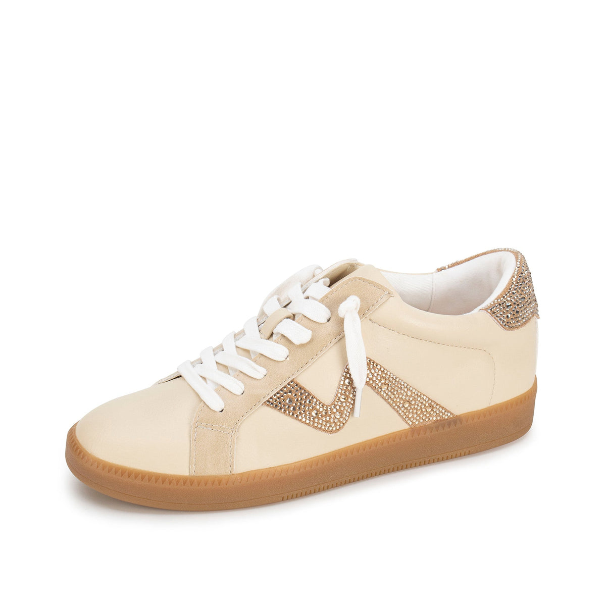 Yellow Box Footwear Special Offer | Ziti Crystal Sneaker - Natural