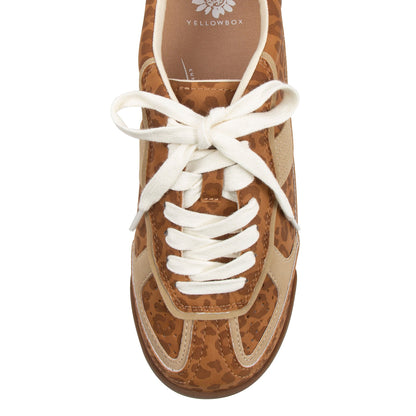 Yellow Box Footwear Best Price | Nurita Lace-Up Sneaker - Leopard