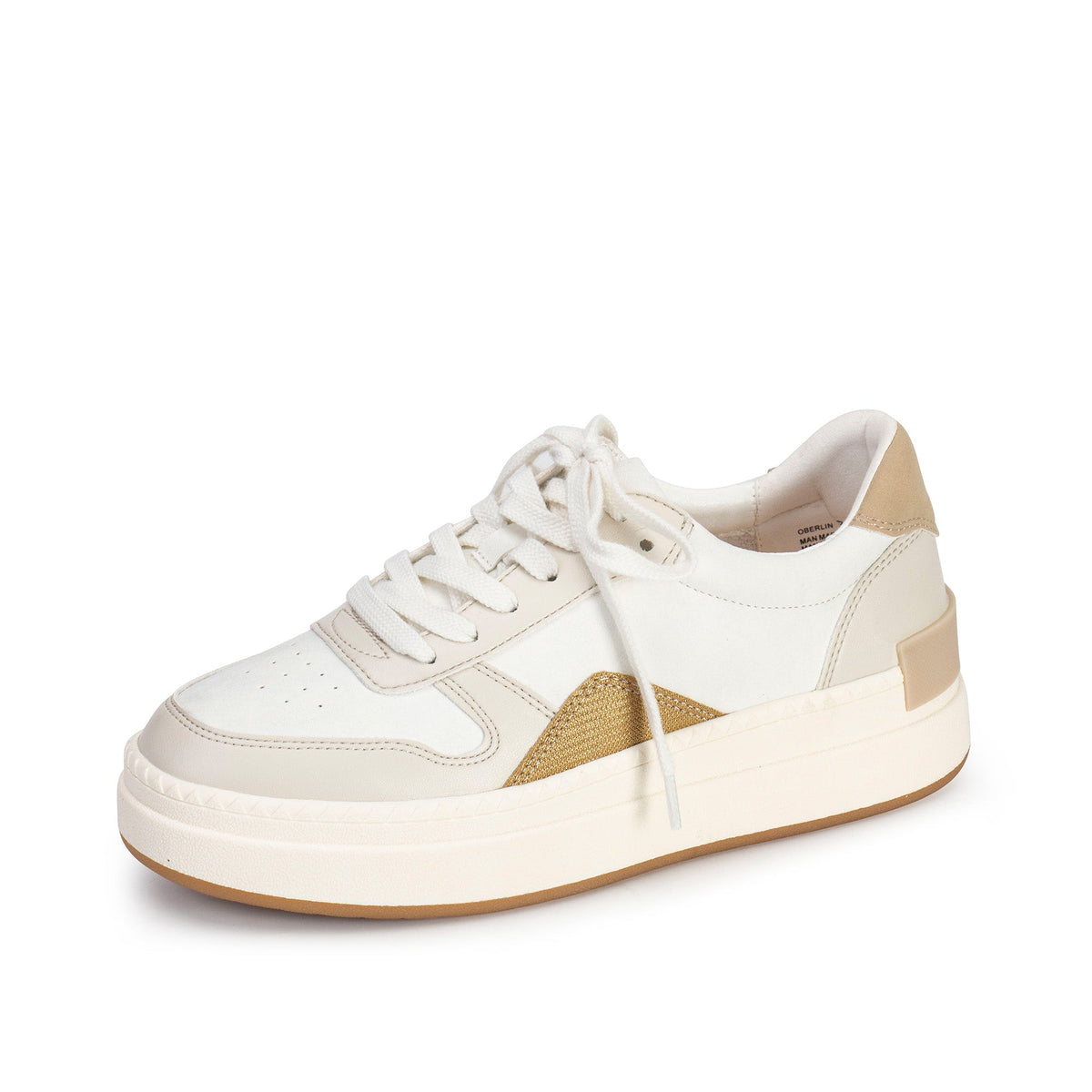 Yellow Box Footwear Signature | Oberlin Flatform Sneaker - Cream