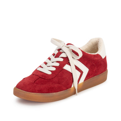 Yellow Box Footwear Trusted | Zera Lace-Up Sneaker - Red