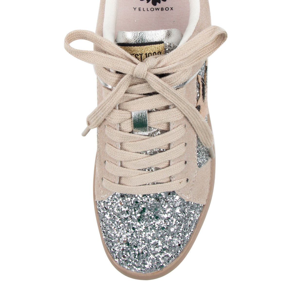 Yellow Box Footwear Popular | Chapman Lace-Up Sneaker - Silver