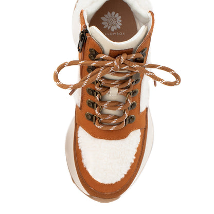 Yellow Box Footwear Classic | Hacey Flatform Hiker Boot - Tan