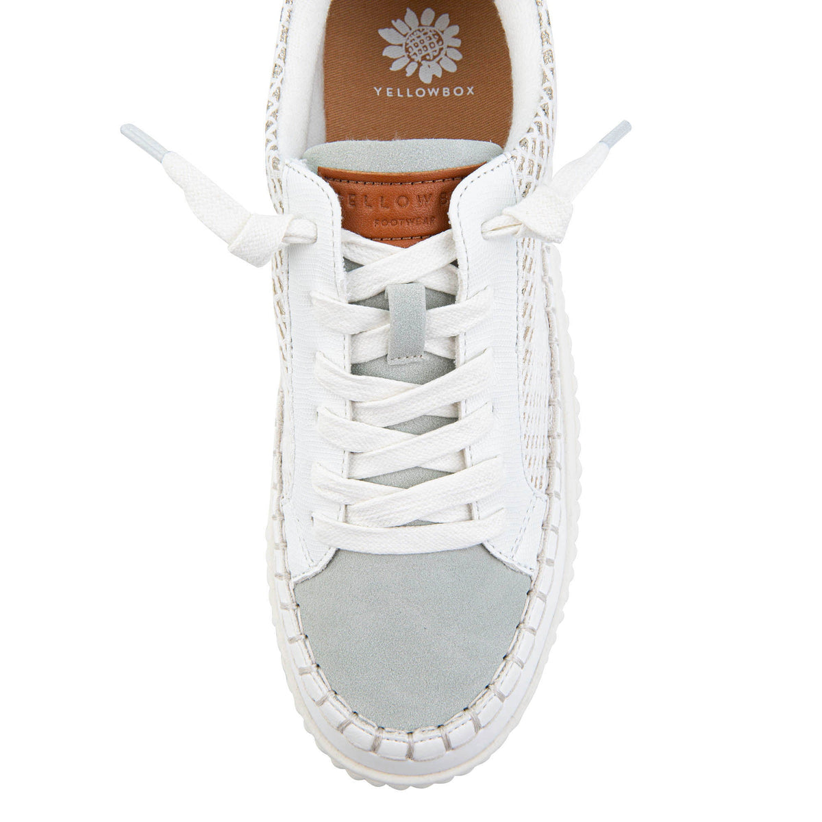 Yellow Box Footwear Smart Buy | Moxie Lace-Up Sneaker - Gold