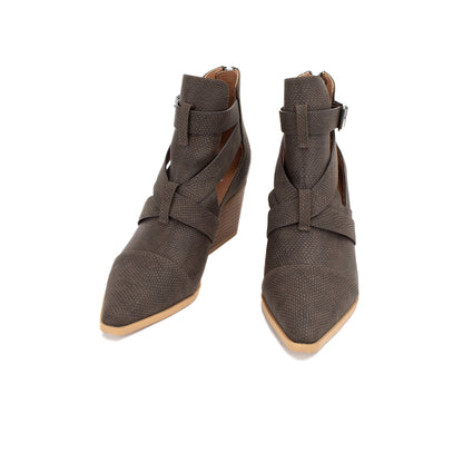 Yellow Box Footwear Deals | Canoly Cut-out Bootie - Gray