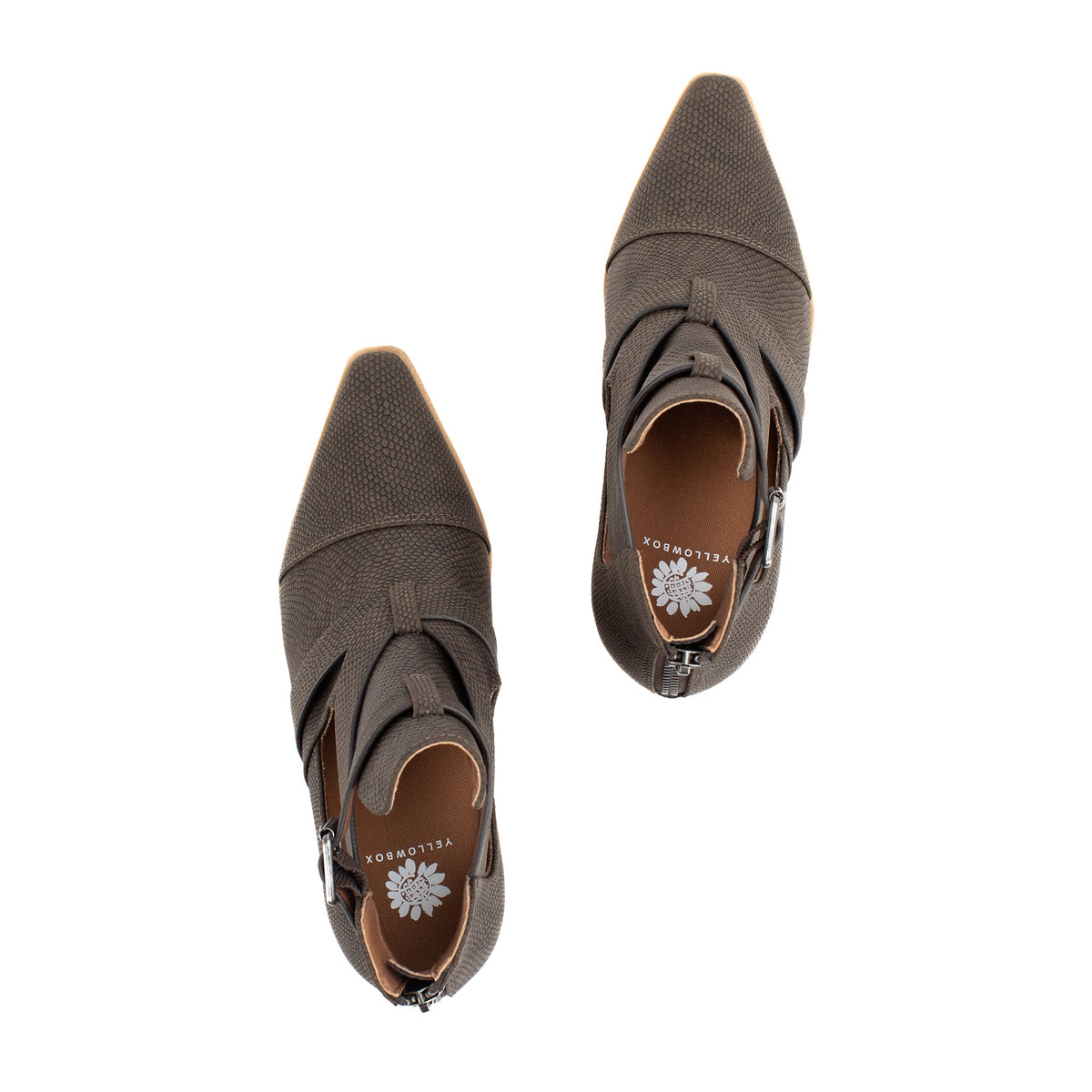 Yellow Box Footwear Deals | Canoly Cut-out Bootie - Gray