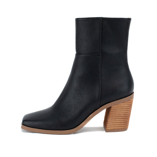 Yellow Box Footwear Discount | Maora Heeled Boot - Black