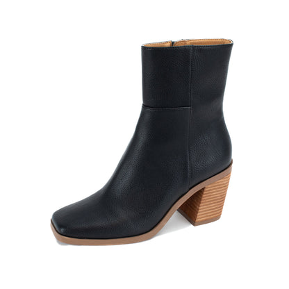 Yellow Box Footwear Discount | Maora Heeled Boot - Black