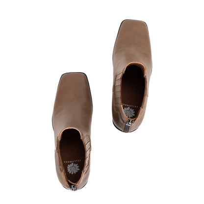 Yellow Box Footwear Popular | Milana Heeled Boot - Taupe