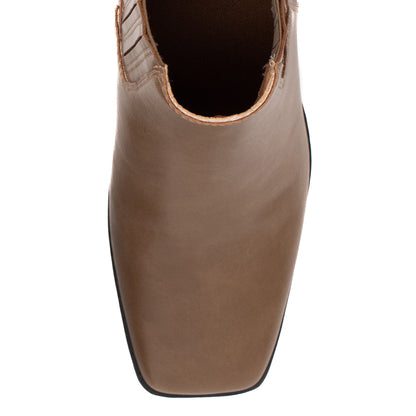 Yellow Box Footwear Popular | Milana Heeled Boot - Taupe