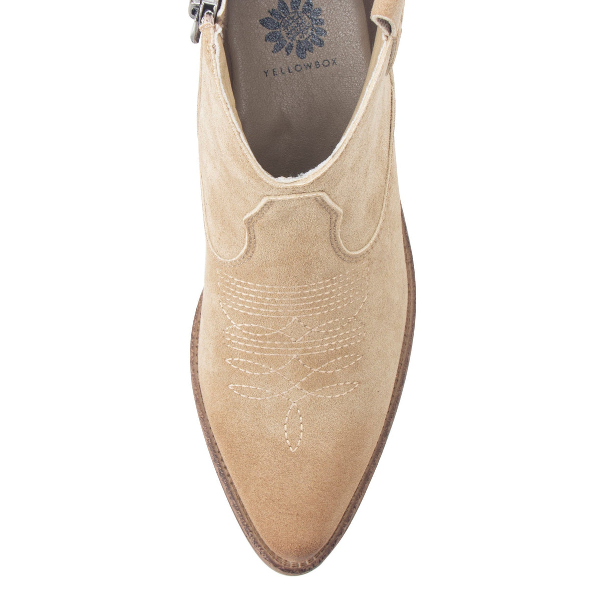 Yellow Box Footwear Deals | Burch Ankle Bootie - Natural