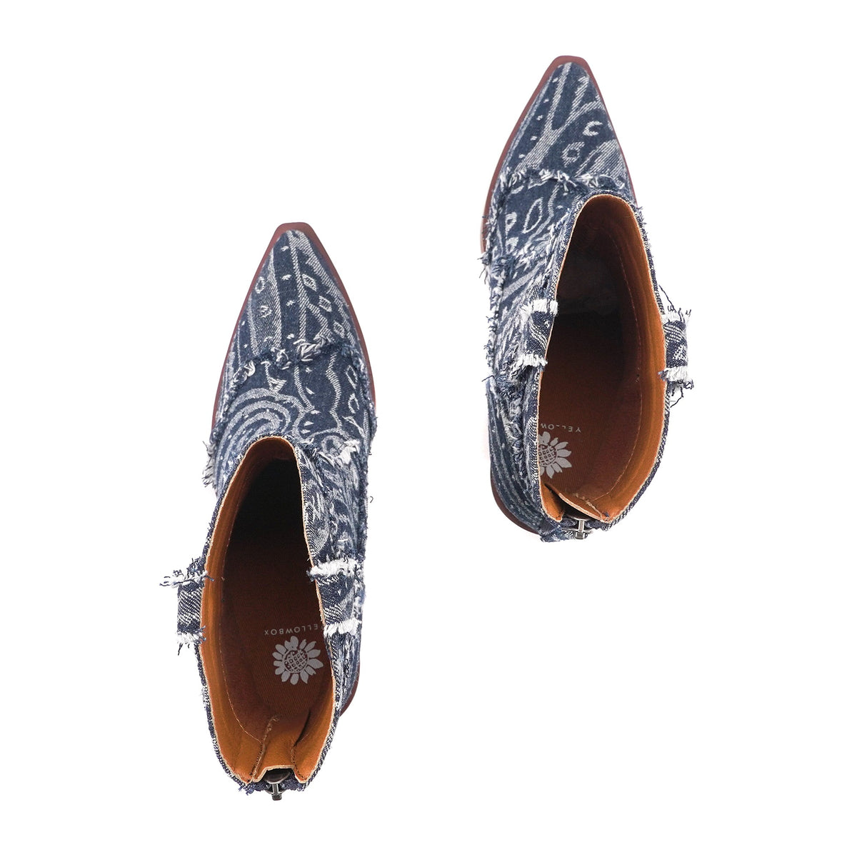 Yellow Box Footwear Customer Favorite | Lavinia Western Boot - Denim