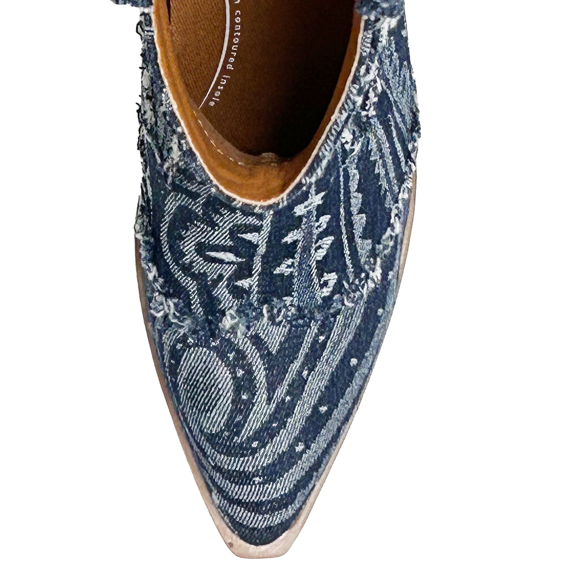 Yellow Box Footwear Customer Favorite | Lavinia Western Boot - Denim