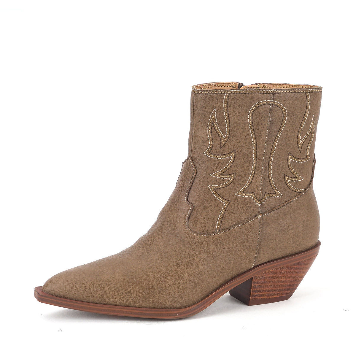 Yellow Box Footwear Everyday | Clifton Western Boot - Taupe