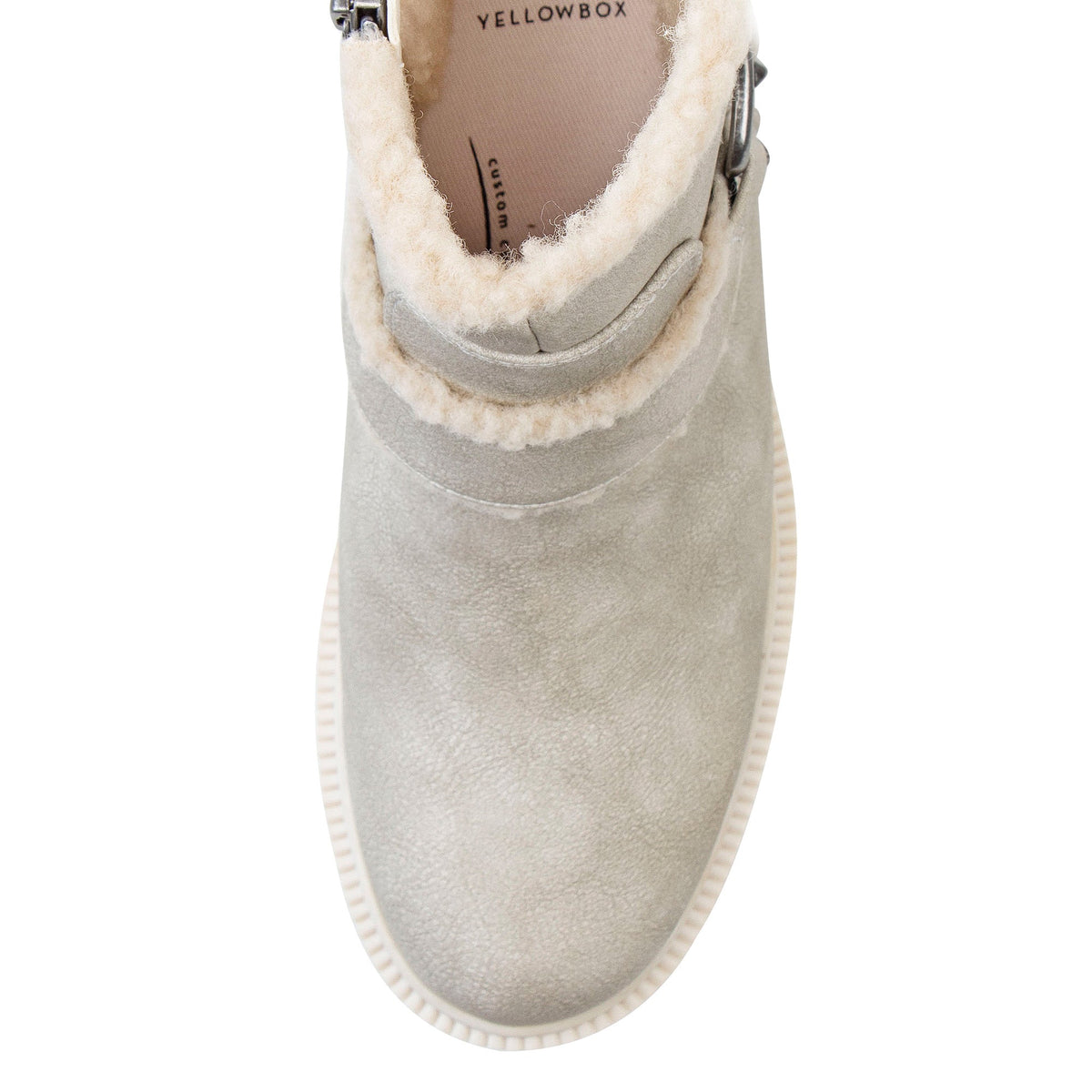 Yellow Box Footwear Value | Bangle Shearling Bootie - Taupe