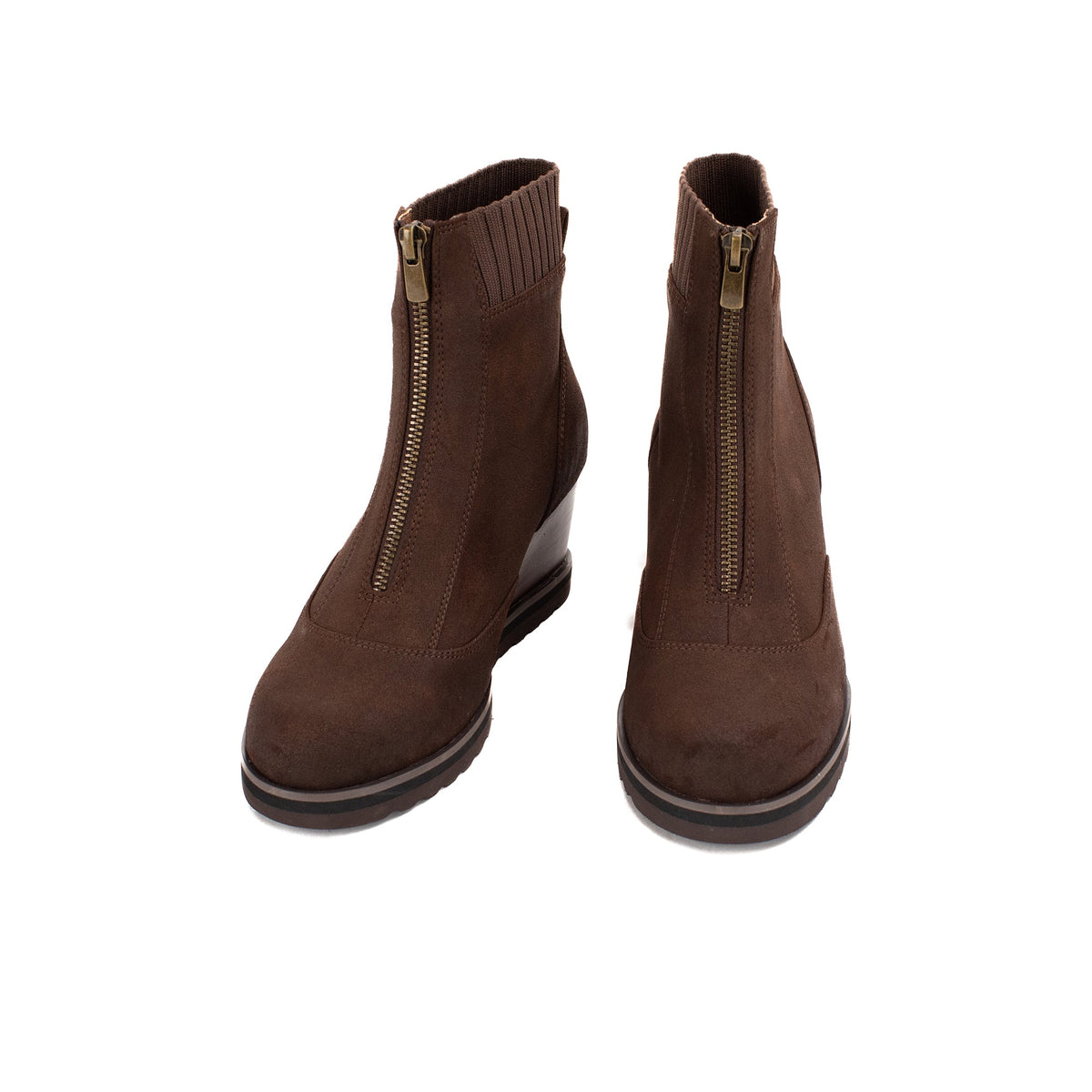Yellow Box Footwear Essential | Corado Wedge Boot - Brown