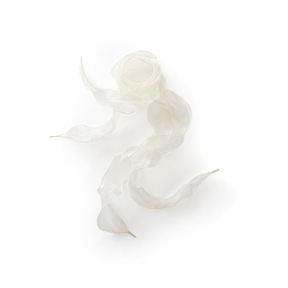 Yellow Box Footwear Premium | Organza Ruffled Shoelaces