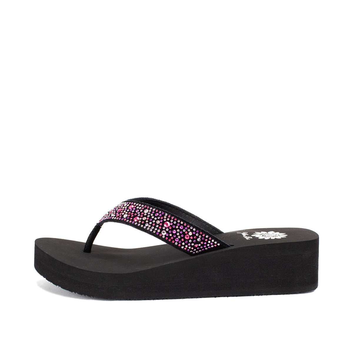 Yellow Box Footwear Deals | Africa Wedge Sandal - Purple Multi