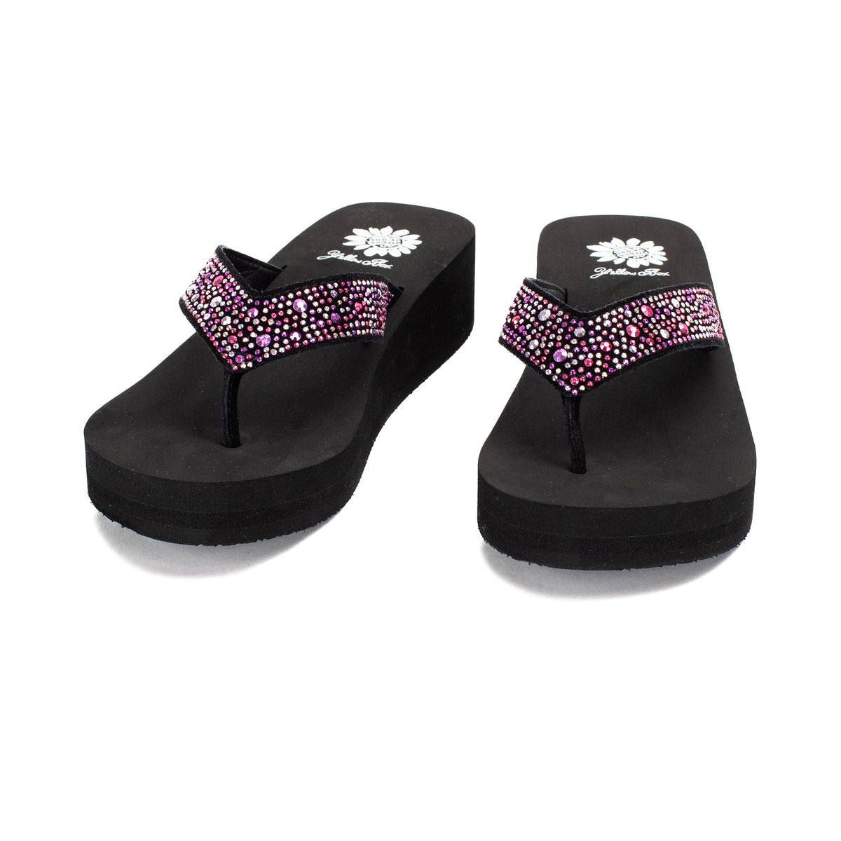 Yellow Box Footwear Deals | Africa Wedge Sandal - Purple Multi