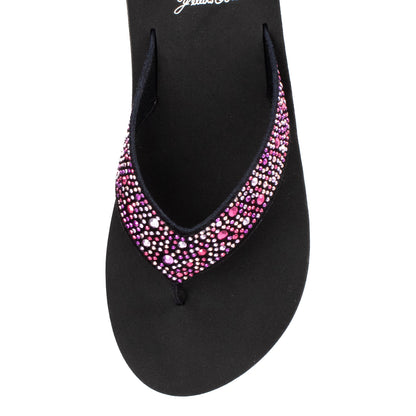 Yellow Box Footwear Deals | Africa Wedge Sandal - Purple Multi