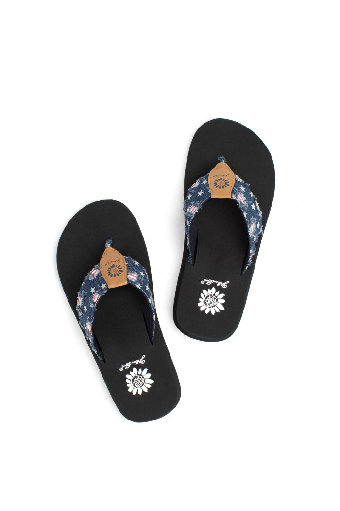 Yellow Box Footwear Sale | Firework Flip Flop - Navy