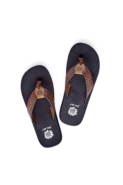Yellow Box Footwear Top Pick | Wally Flip Flop - Tan