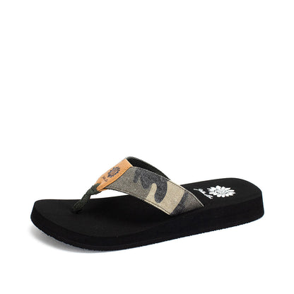 Yellow Box Footwear Deals | Finwick Flip Flop - Camo